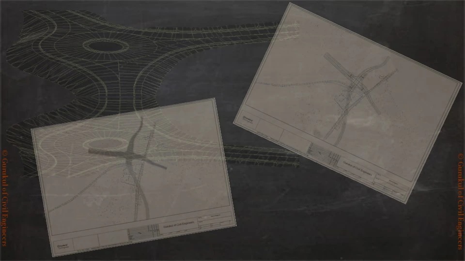 Highway Drawings with CAD